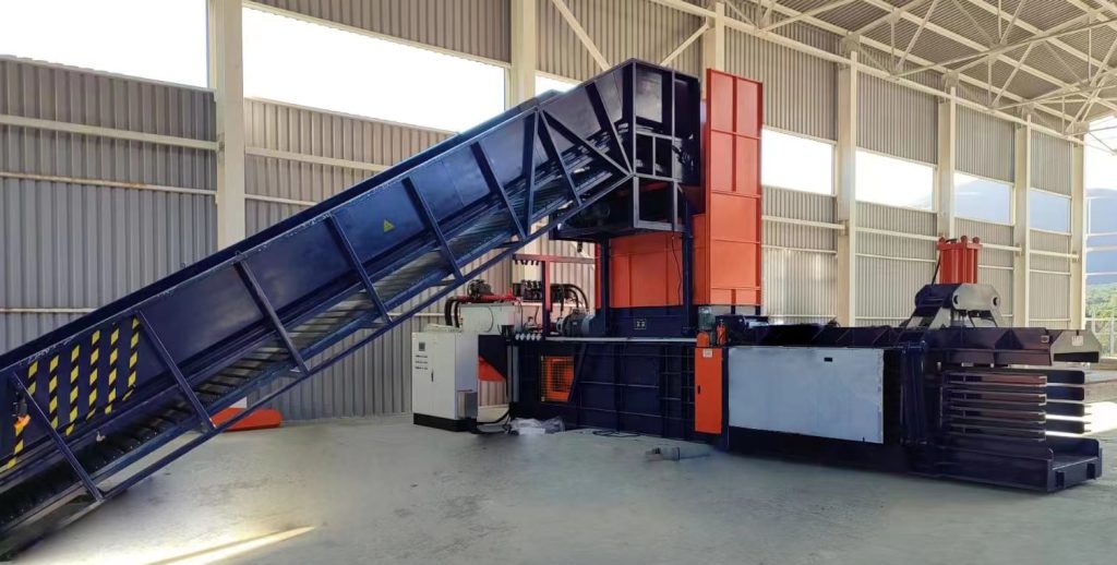 waste paper baler