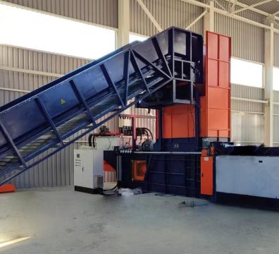 waste paper baler