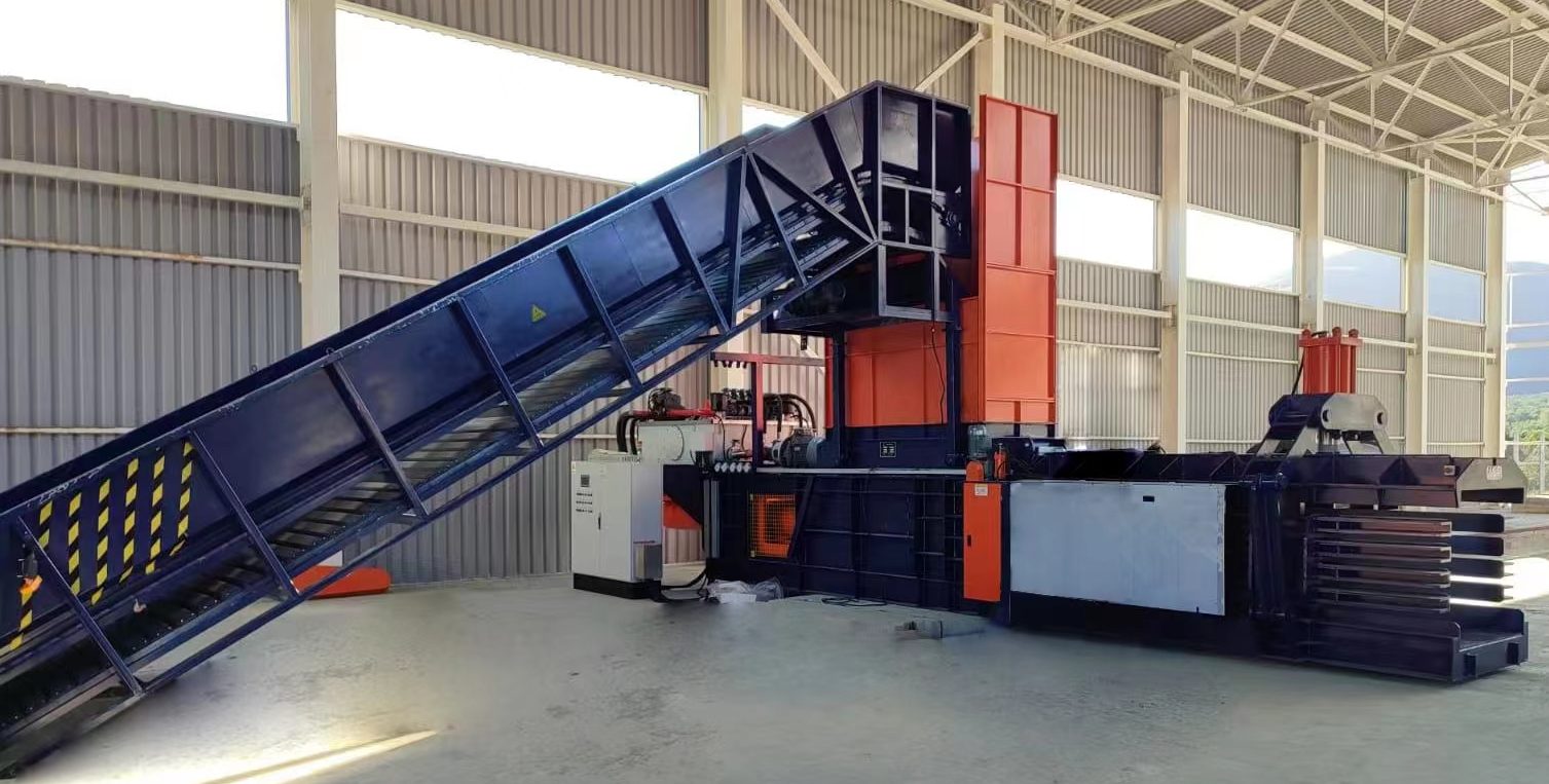 waste paper baler