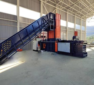 waste paper baler