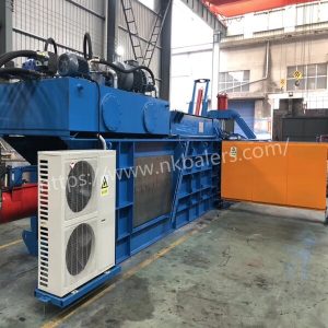 fully automatic cardboard baler