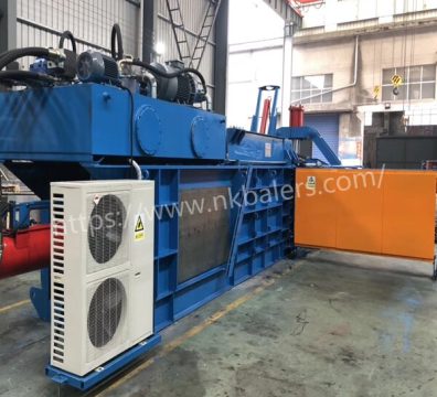 fully automatic cardboard baler
