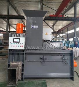 Rice straw baler machine