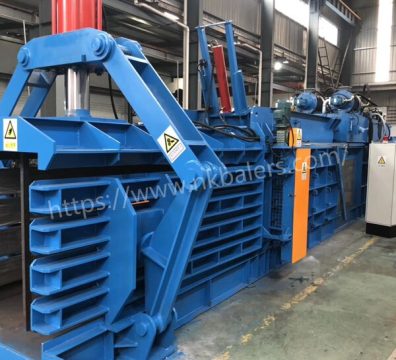 semi-automatic carton baler