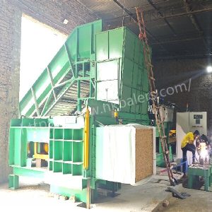 Rice straw baler