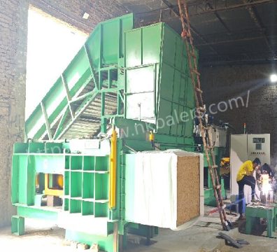 Rice straw baler