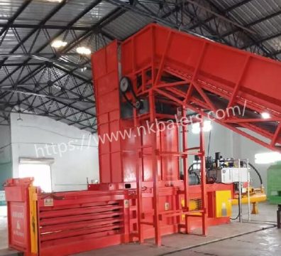 semi-automatic carton baler