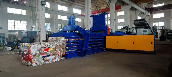 Scrap Newspaper Baler