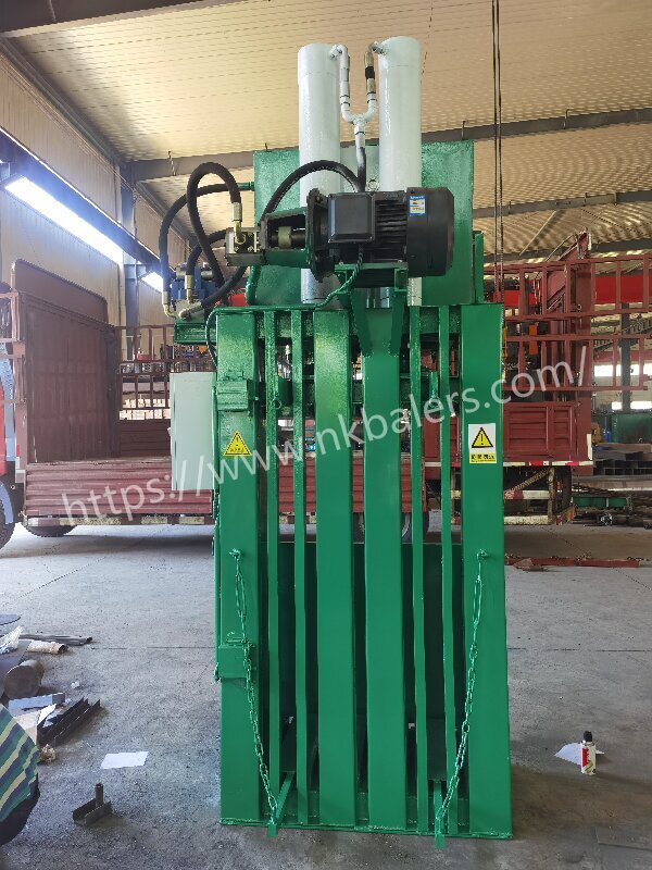 Vertical Occ Paper Baler Machine