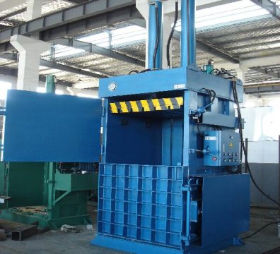 Scrap Tire Bale Press